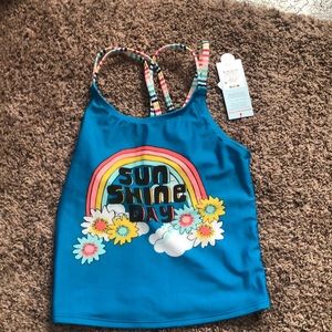 Girls swim top